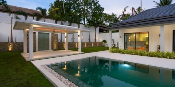 New Balinese Style Modern Pool Villa – Mae Nam, Koh Samui – For Sale