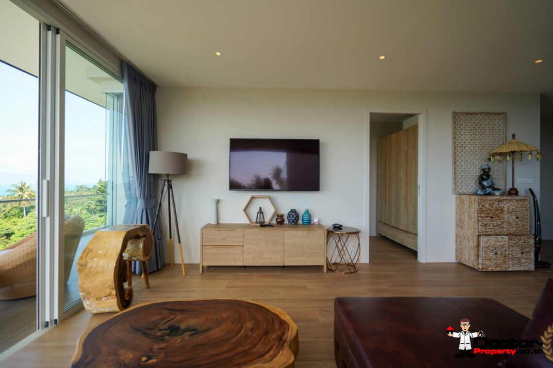Resale New 2 Bedroom Apartment with Sea View – Bang Por – Koh Samui