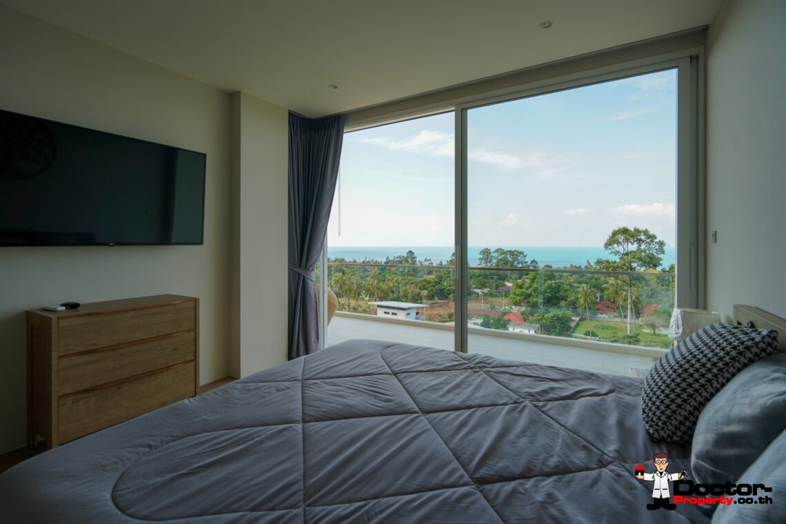 Resale New 2 Bedroom Apartment with Sea View – Bang Por – Koh Samui