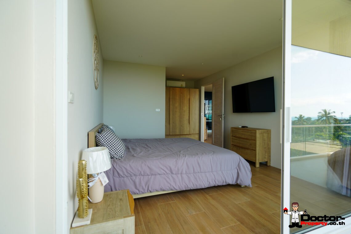 Resale New 2 Bedroom Apartment with Sea View – Bang Por – Koh Samui