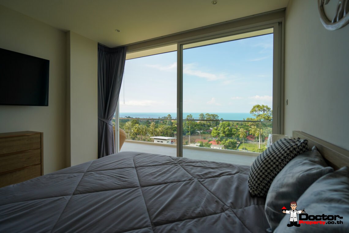 Resale New 2 Bedroom Apartment with Sea View – Bang Por – Koh Samui