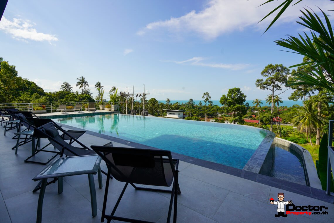 Resale New 2 Bedroom Apartment with Sea View – Bang Por – Koh Samui