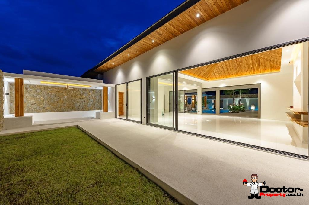 Balinese Style 3 Bed Villa near Golf Course – Mae Nam, Koh Samui – For Sale