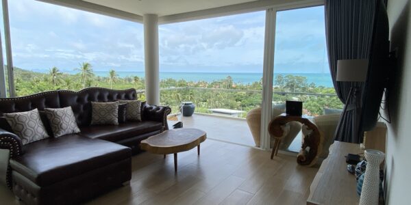 New Resale 2 Bedroom Apartment with Sea View – Bang Por – Koh Samui