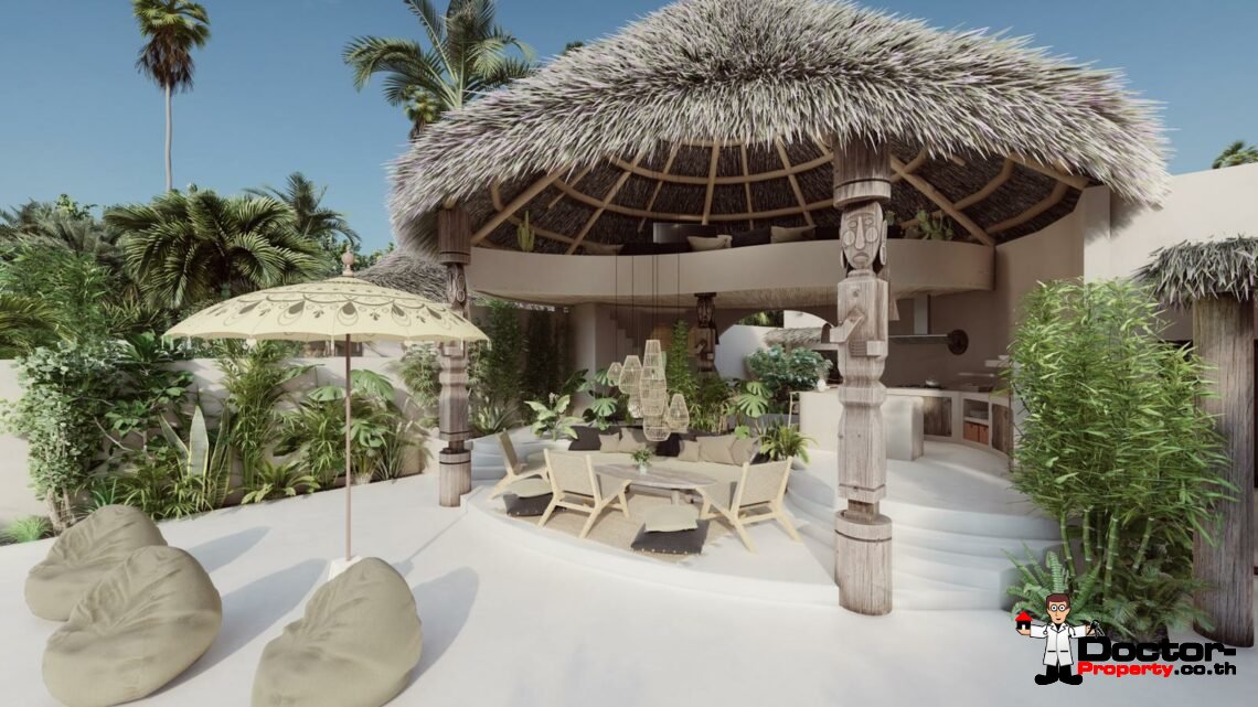 3 Bed Luxury Tropical Garden – Bophut, Koh Samui – For Sale
