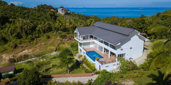 5 Bedroom House with Pool, Gym and Sea view – Koh Pha-Ngan – For Sale