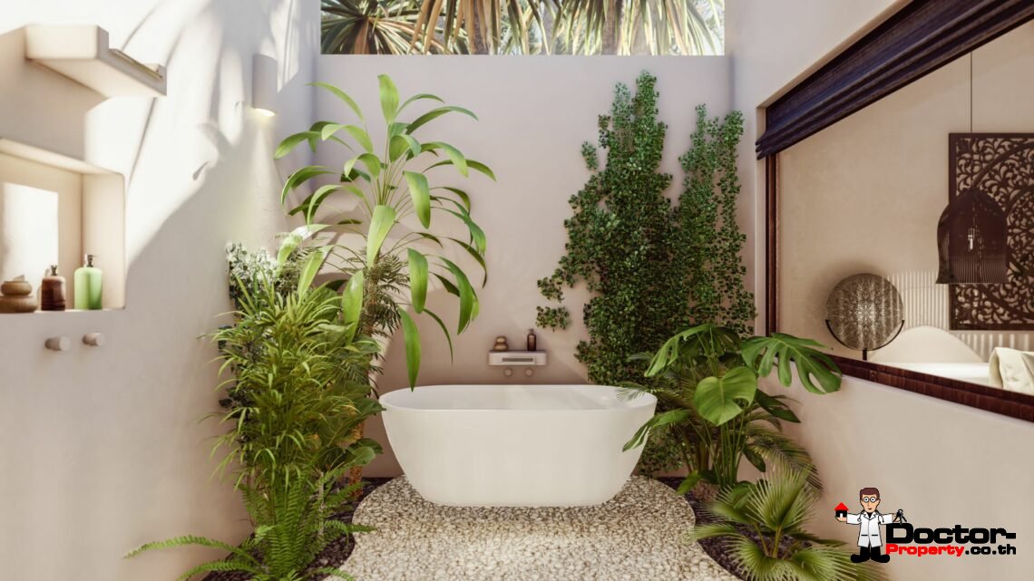 3 Bed Luxury Tropical Garden – Bophut, Koh Samui – For Sale