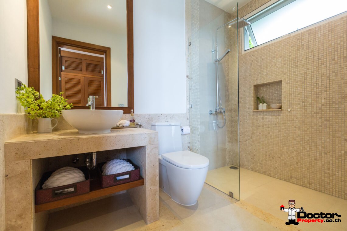 3 Bedroom Pool Villa with Spectacular View in Choeng Mon, Koh Samui – For Sale