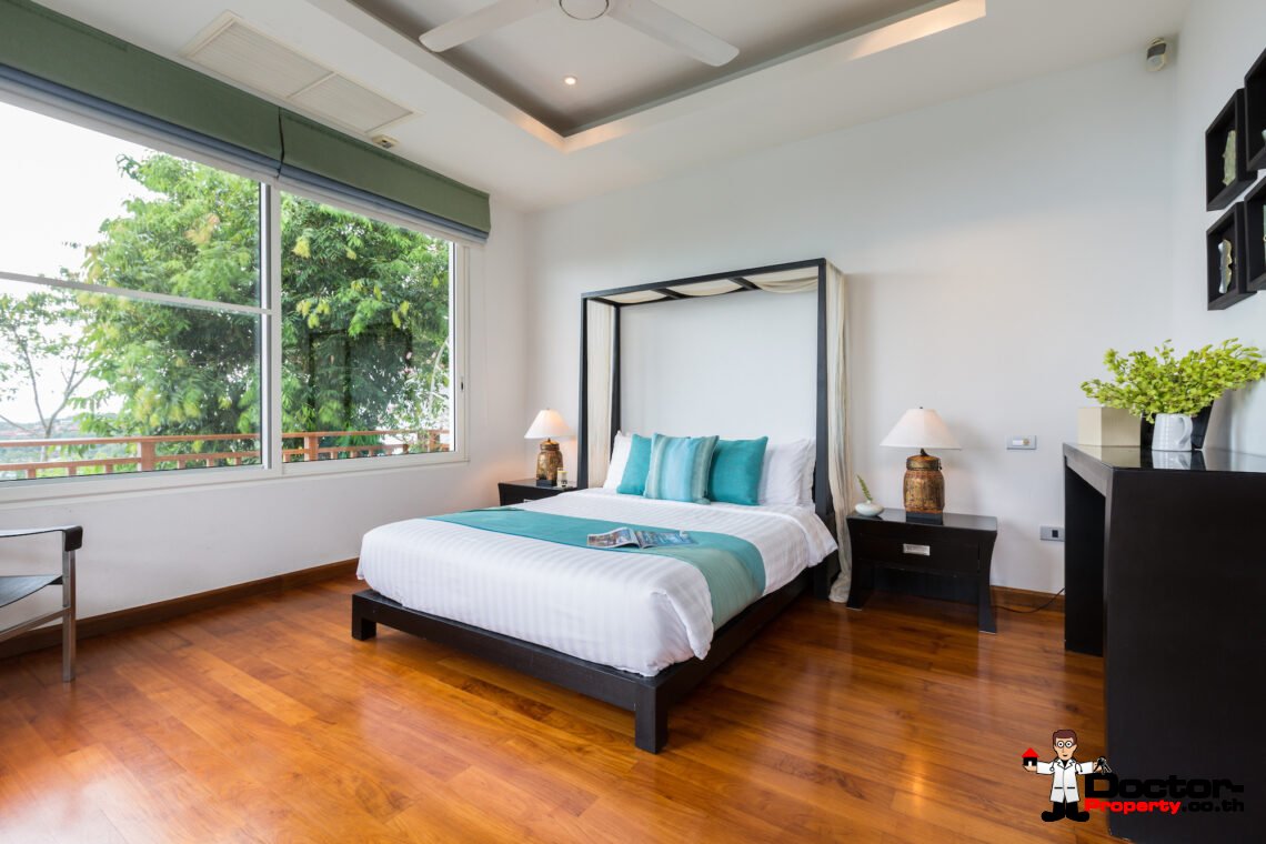 3 Bedroom Pool Villa with Spectacular View in Choeng Mon, Koh Samui – For Sale