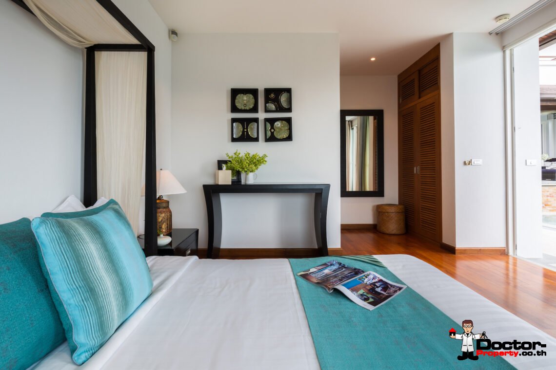 3 Bedroom Pool Villa with Spectacular View in Choeng Mon, Koh Samui – For Sale