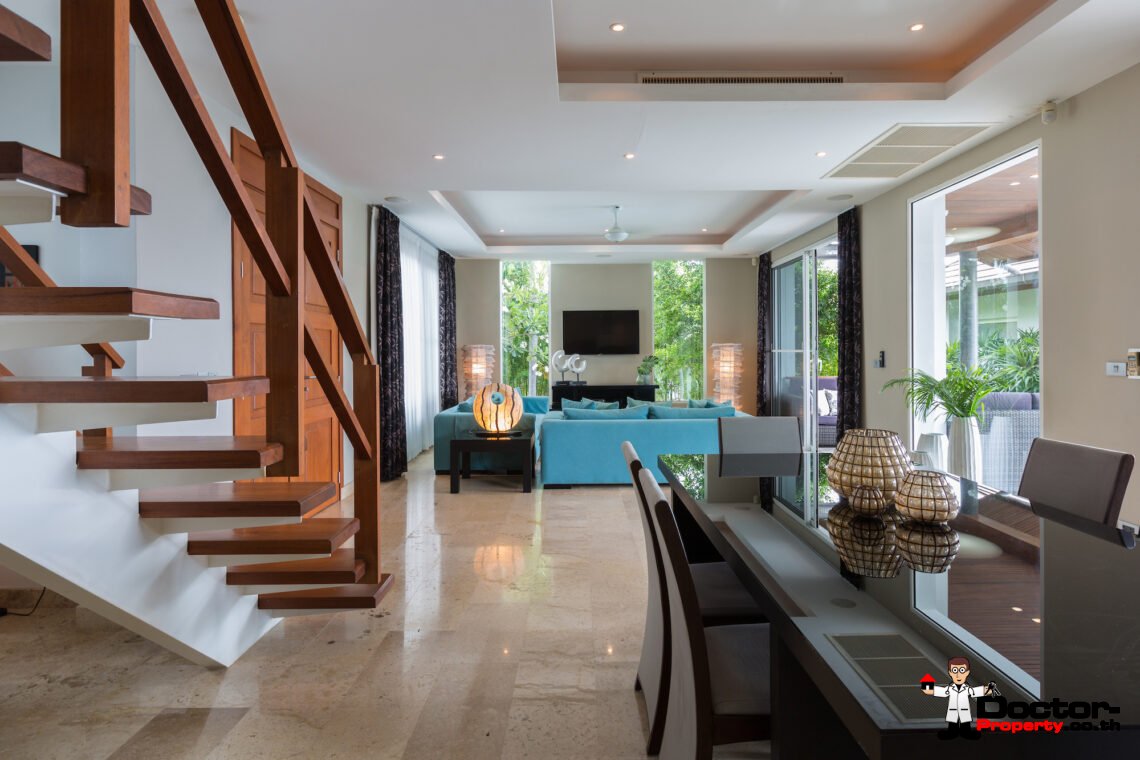 3 Bedroom Pool Villa with Spectacular View in Choeng Mon, Koh Samui – For Sale