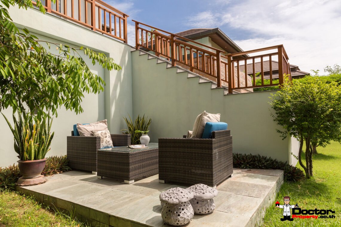 3 Bedroom Pool Villa with Spectacular View in Choeng Mon, Koh Samui – For Sale