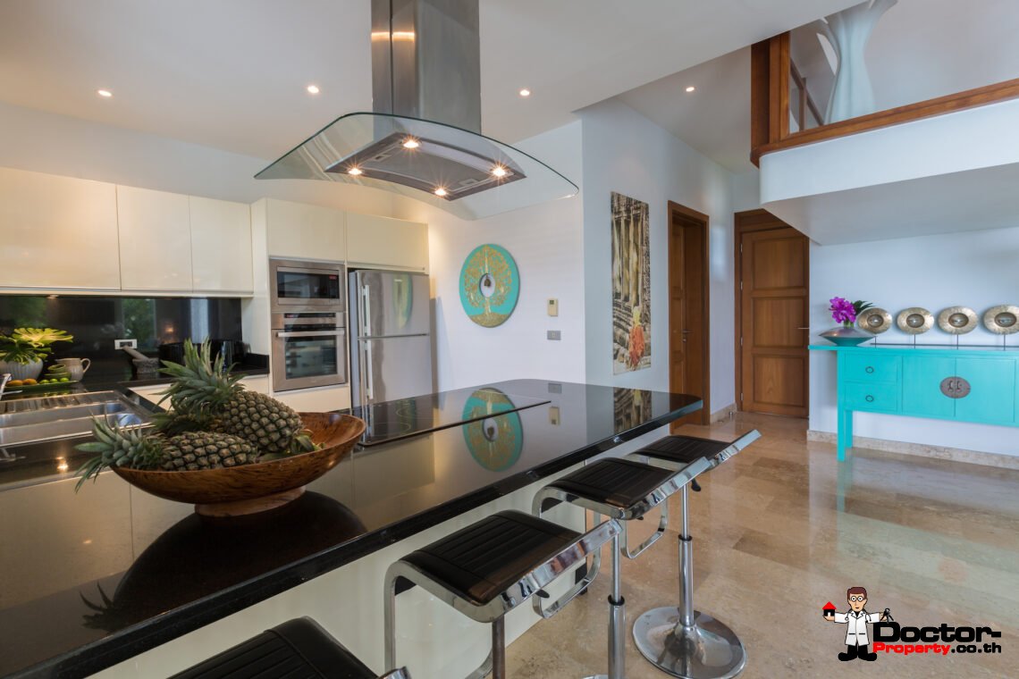 3 Bedroom Pool Villa with Spectacular View in Choeng Mon, Koh Samui – For Sale