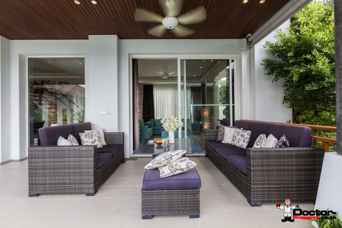 3 Bedroom Pool Villa with Spectacular View in Choeng Mon, Koh Samui – For Sale