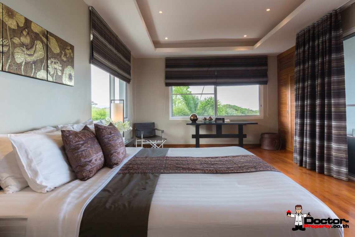 3 Bedroom Pool Villa with Spectacular View in Choeng Mon, Koh Samui – For Sale