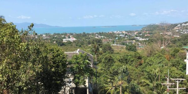 Sea View Land 1348 m2 – Bophut – Koh Samui – for sale