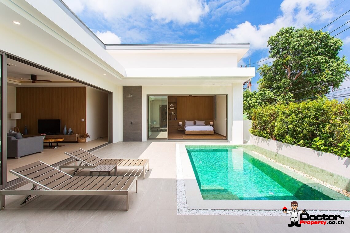 New! 2-3 Bedroom Pool Villas – Bophut, Koh Samui – For Sale