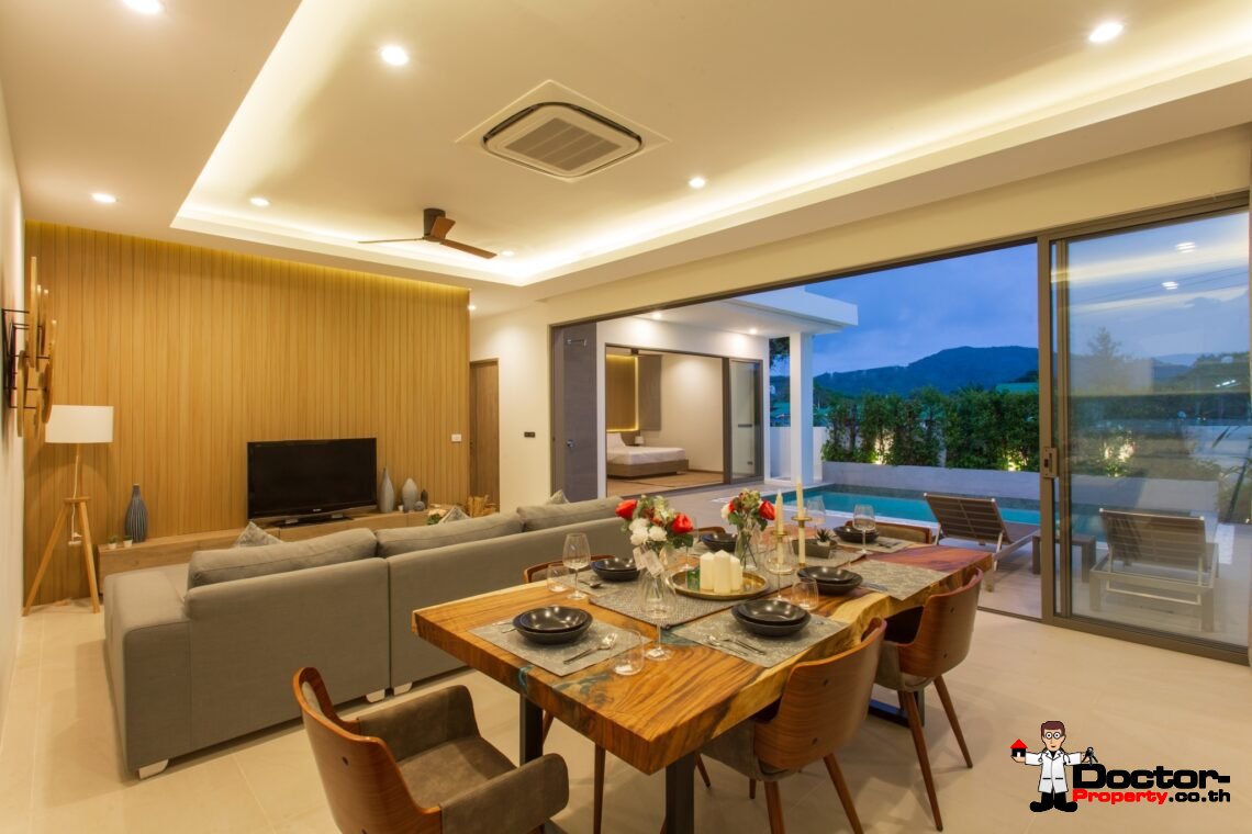 New! 2-3 Bedroom Pool Villas – Bophut, Koh Samui – For Sale