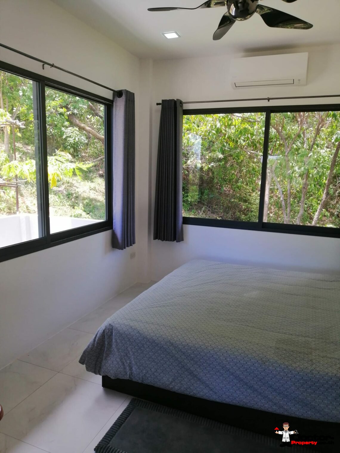 3 Bed Pool Villa with Partial Sea View – Bang Por, Koh Samui – For Sale