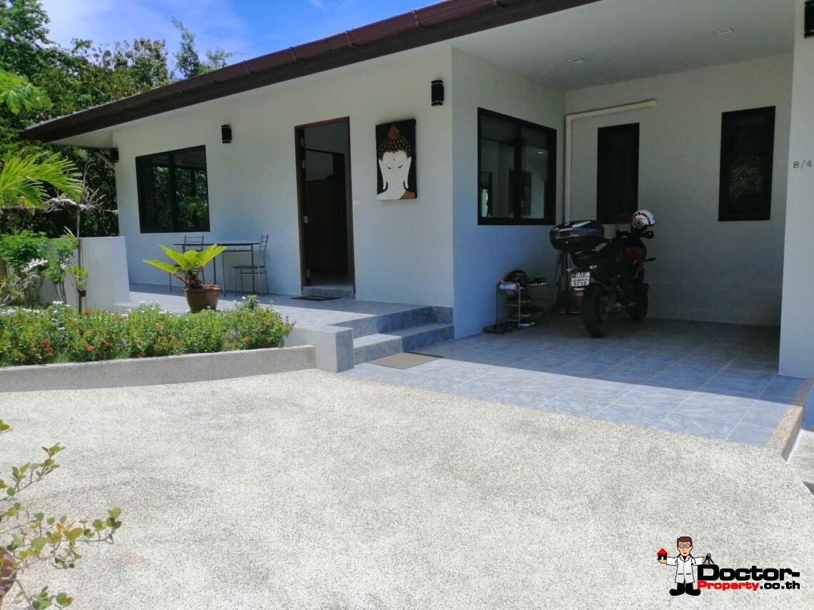 3 Bed Pool Villa with Partial Sea View – Bang Por, Koh Samui – For Sale