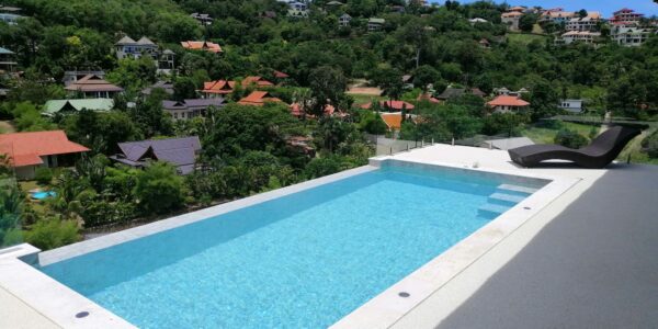 3 Bed Pool Villa with Partial Sea View – Bang Por, Koh Samui – For Sale