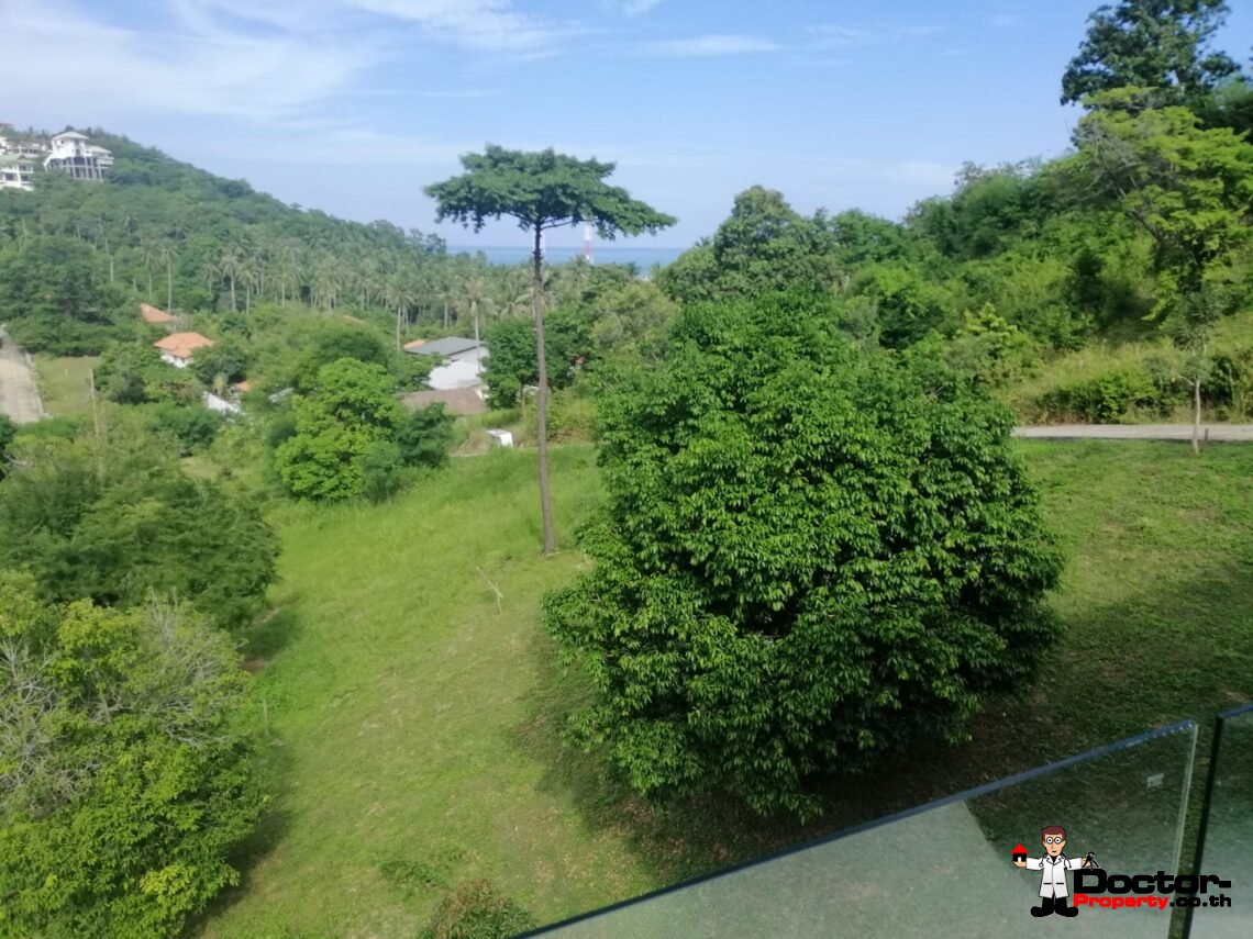 3 Bed Pool Villa with Partial Sea View – Bang Por, Koh Samui – For Sale