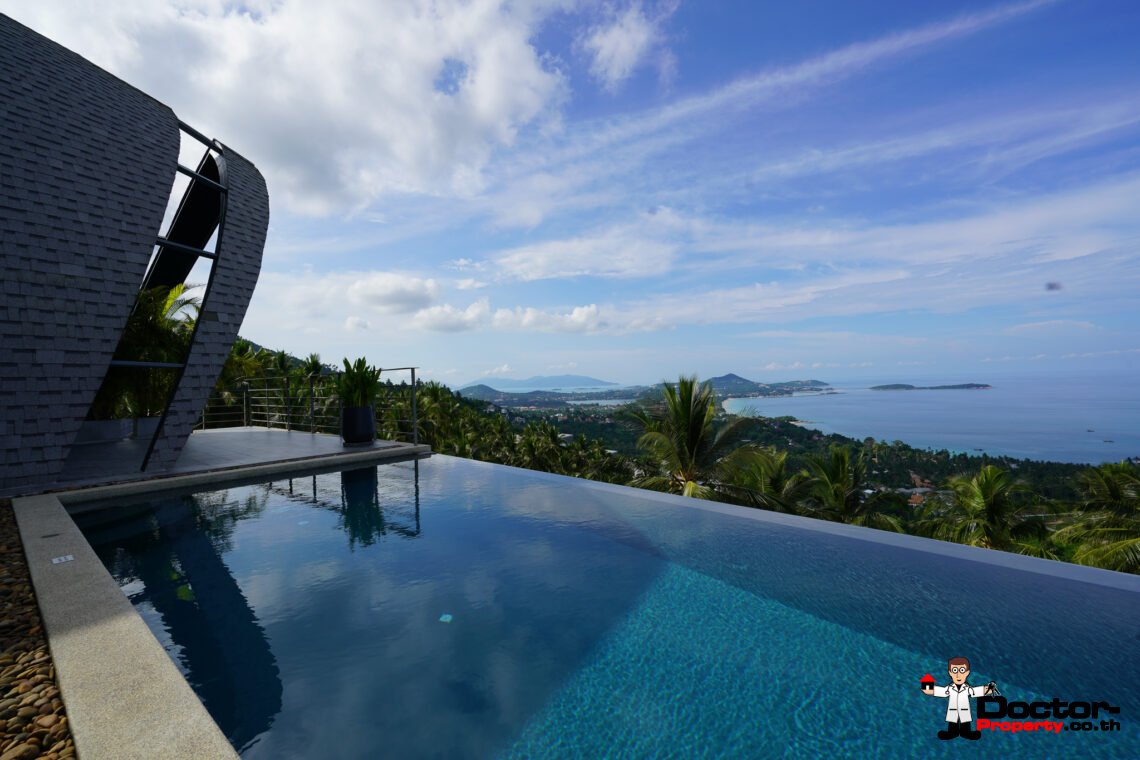 3 Bed Villa Plus Apartment, Sea View – Chaweng Noi, Koh Samui – For Sale