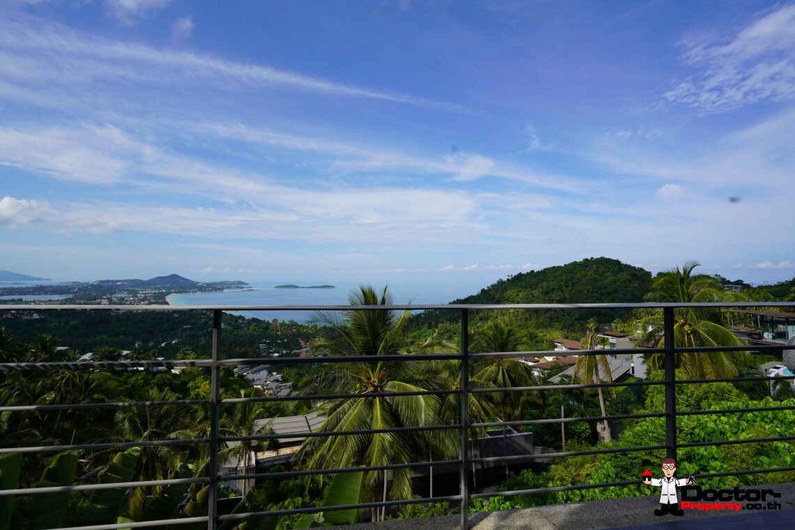 3 Bed Villa Plus Apartment, Sea View – Chaweng Noi, Koh Samui – For Sale