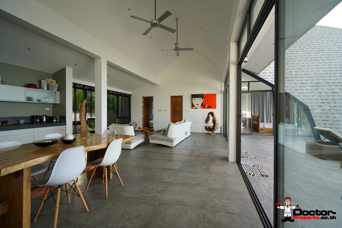 3 Bed Villa Plus Apartment, Sea View – Chaweng Noi, Koh Samui – For Sale