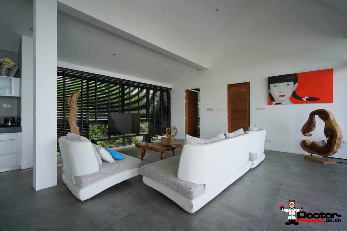 3 Bed Villa Plus Apartment, Sea View – Chaweng Noi, Koh Samui – For Sale