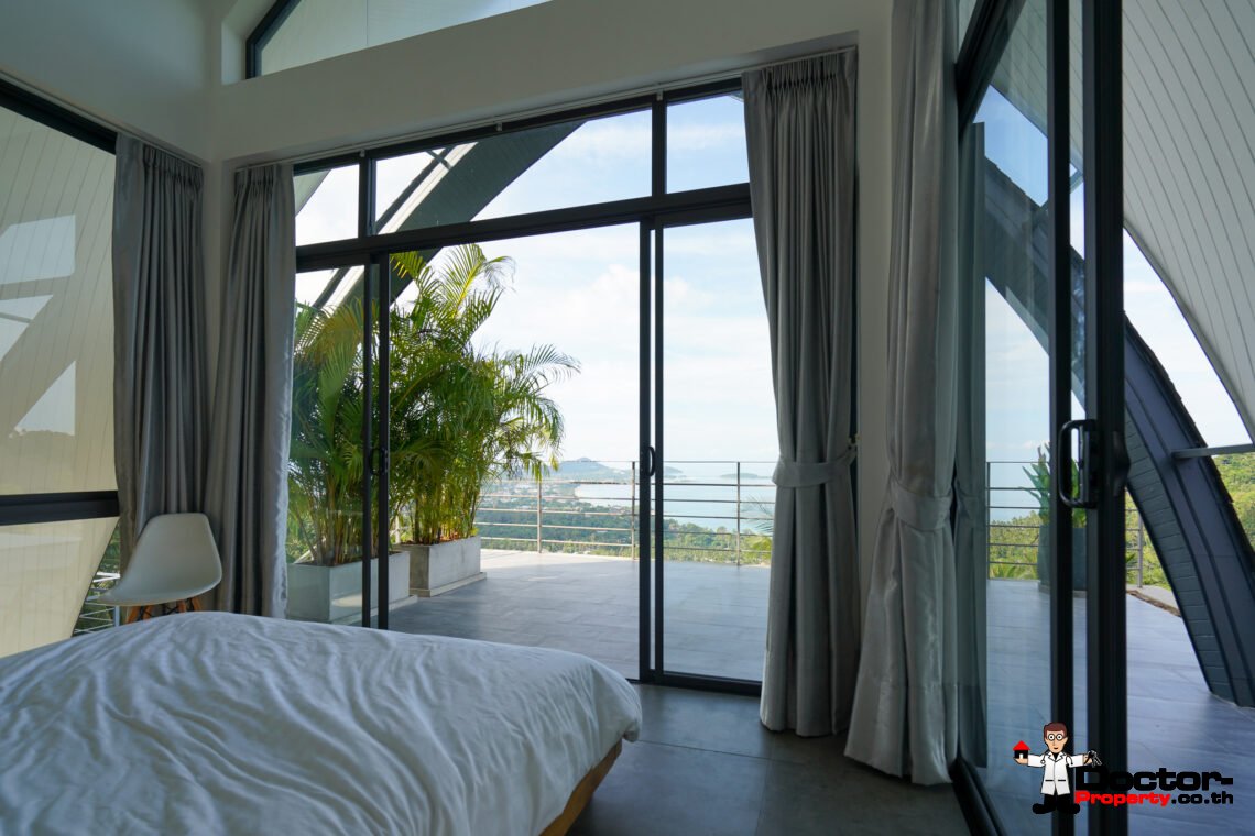 3 Bed Villa Plus Apartment, Sea View – Chaweng Noi, Koh Samui – For Sale