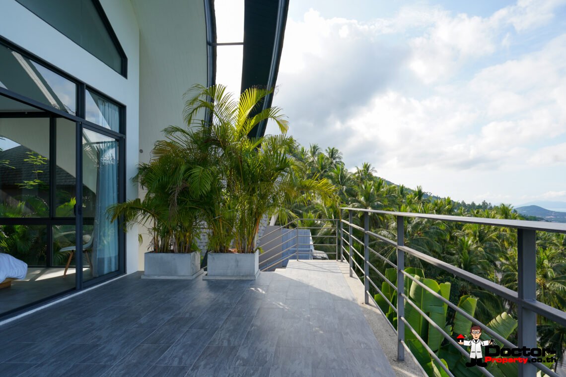 3 Bed Villa Plus Apartment, Sea View – Chaweng Noi, Koh Samui – For Sale