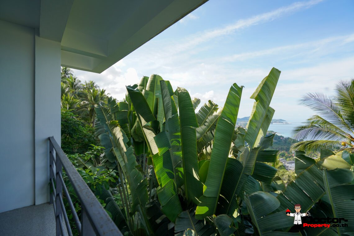 3 Bed Villa Plus Apartment, Sea View – Chaweng Noi, Koh Samui – For Sale