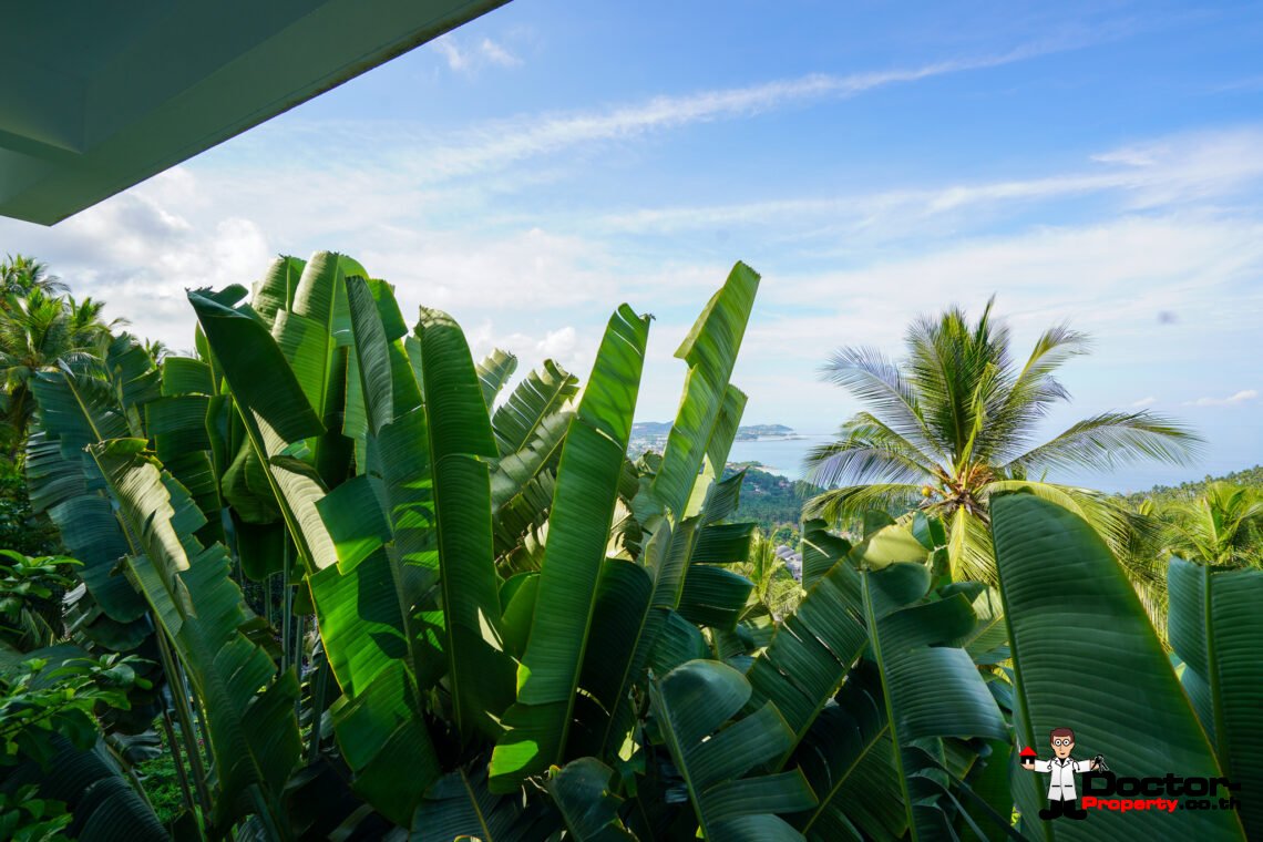 3 Bed Villa Plus Apartment, Sea View – Chaweng Noi, Koh Samui – For Sale