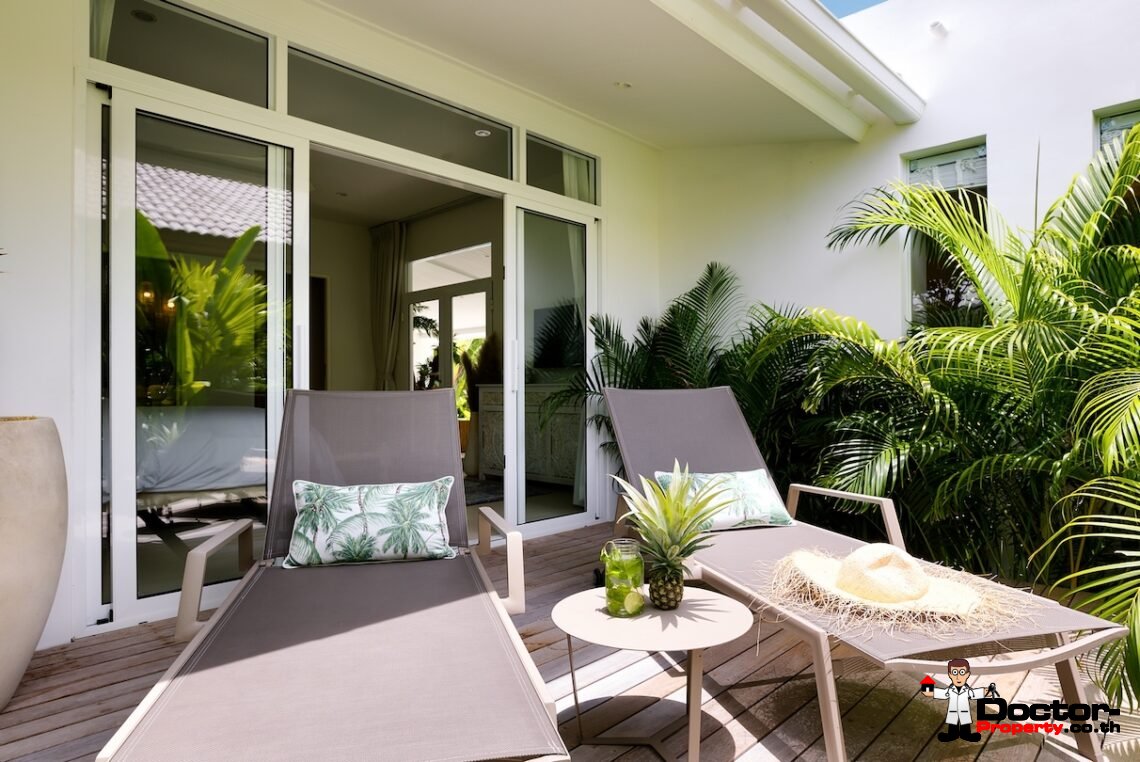 3 Bedroom Modern Balinese Pool Villa – Bo Phut, Koh Samui – For Sale