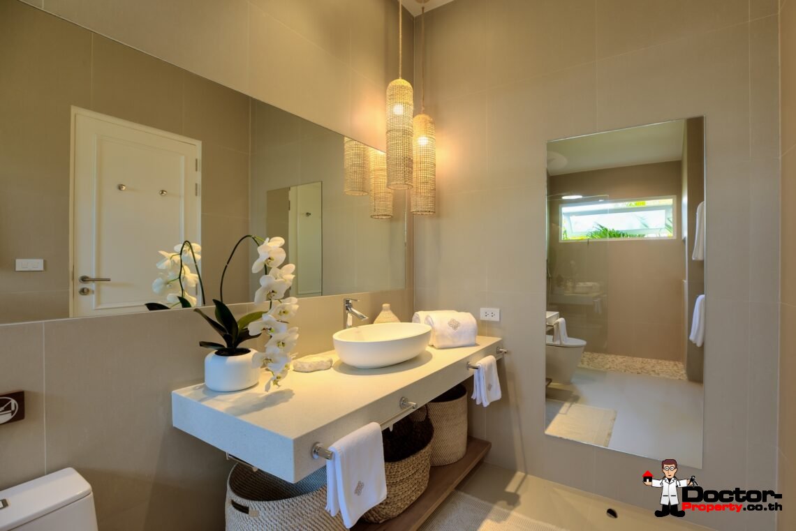 3 Bedroom Modern Balinese Pool Villa – Bo Phut, Koh Samui – For Sale