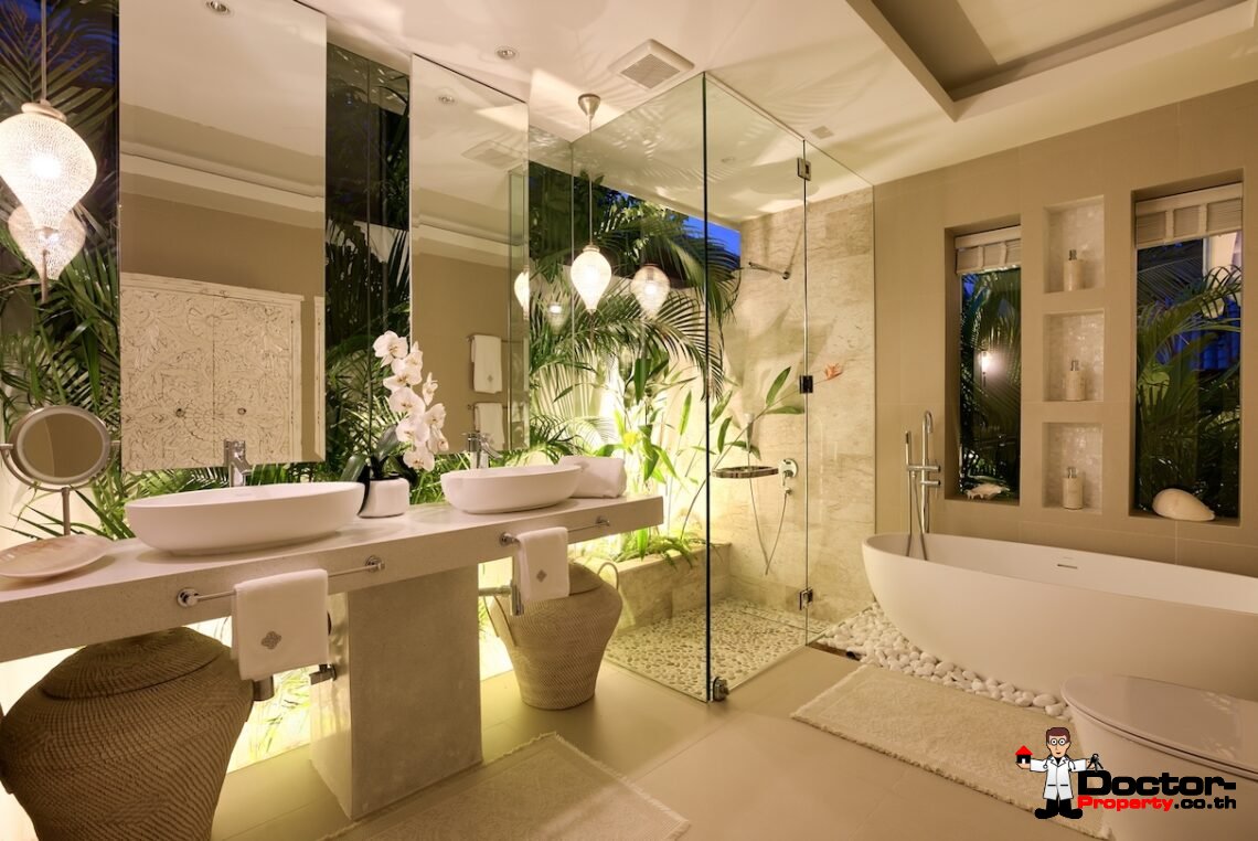 3 Bedroom Modern Balinese Pool Villa – Bo Phut, Koh Samui – For Sale