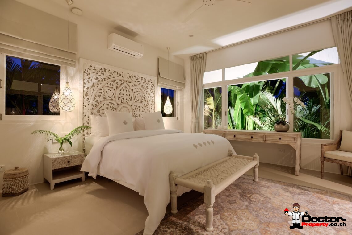3 Bedroom Modern Balinese Pool Villa – Bo Phut, Koh Samui – For Sale