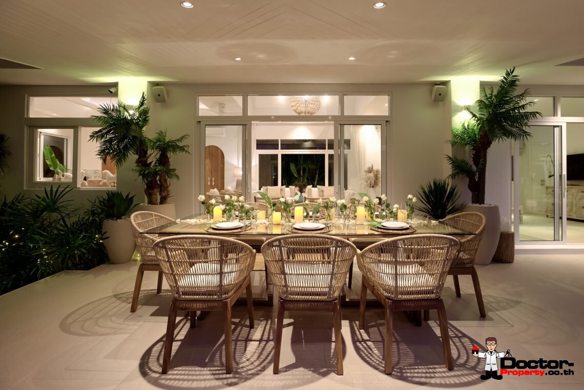 3 Bedroom Modern Balinese Pool Villa – Bo Phut, Koh Samui – For Sale