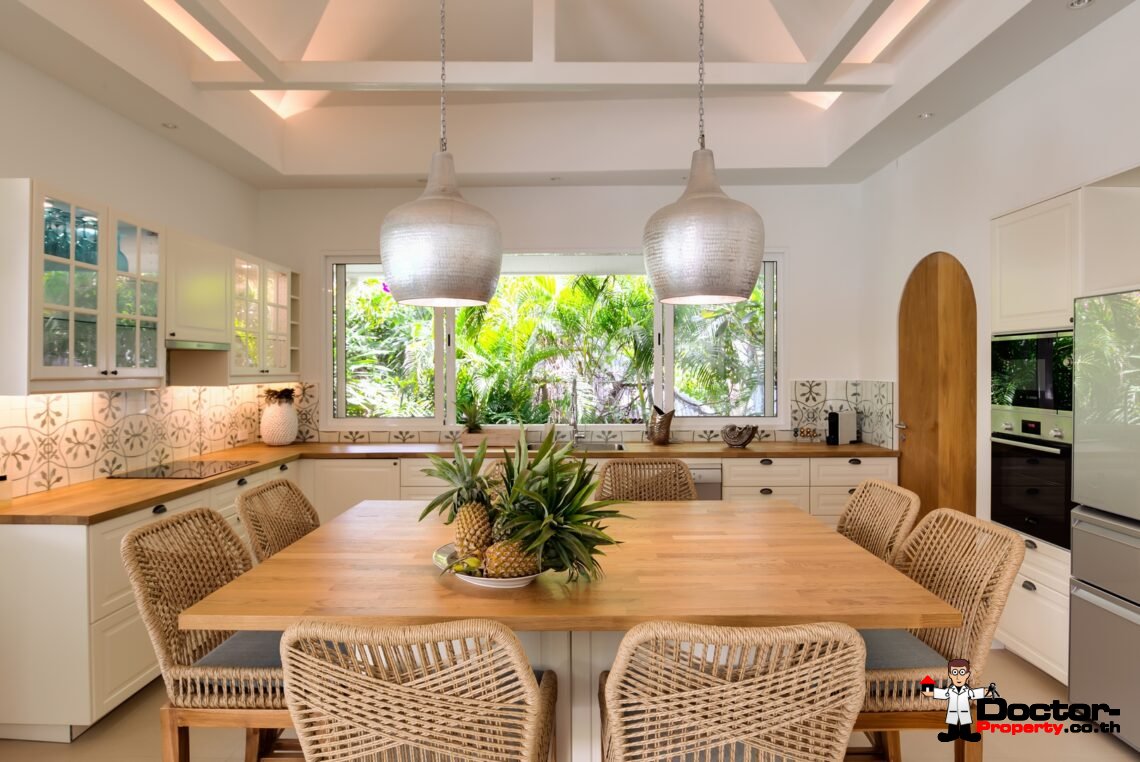 3 Bedroom Modern Balinese Pool Villa – Bo Phut, Koh Samui – For Sale