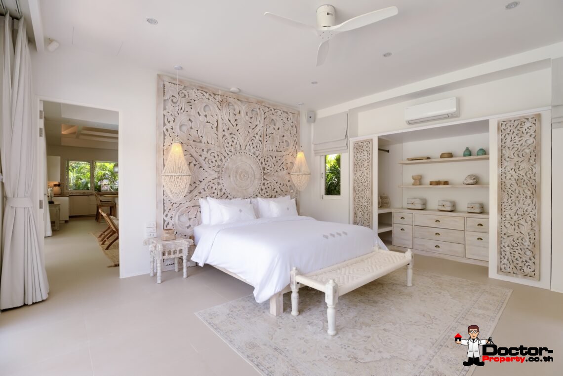 3 Bedroom Modern Balinese Pool Villa – Bo Phut, Koh Samui – For Sale