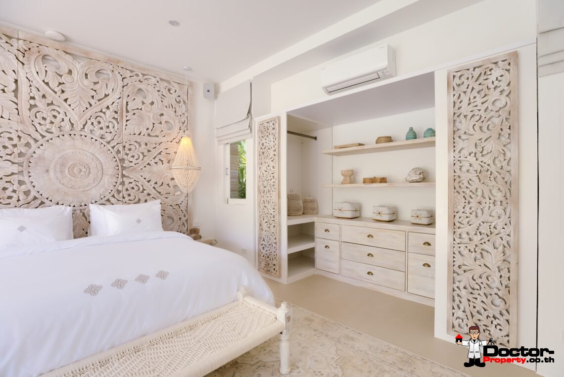3 Bedroom Modern Balinese Pool Villa – Bo Phut, Koh Samui – For Sale