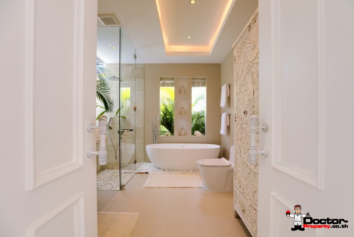 3 Bedroom Modern Balinese Pool Villa – Bo Phut, Koh Samui – For Sale