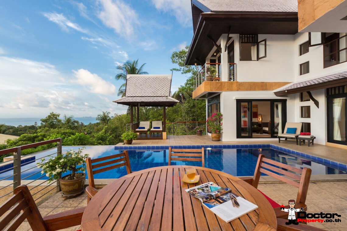 3 Bedroom House in Private Estate – Bang Por, Koh Samui – For Sale