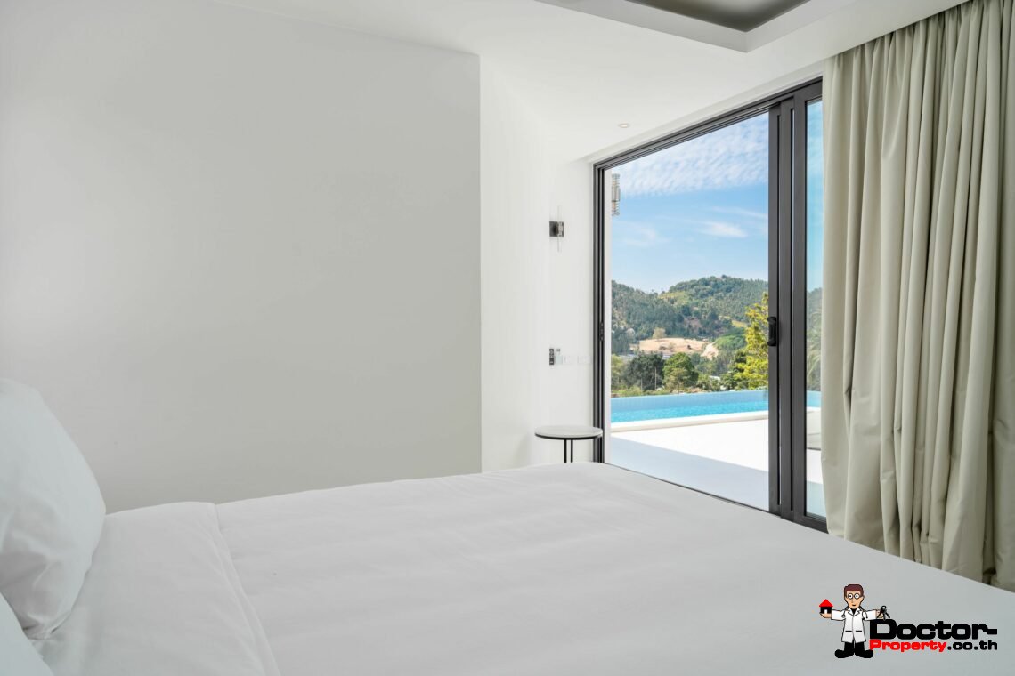 New 3 Bedroom Villa with amazing sea view in Chaweng Noi, Koh Samui – For Sale