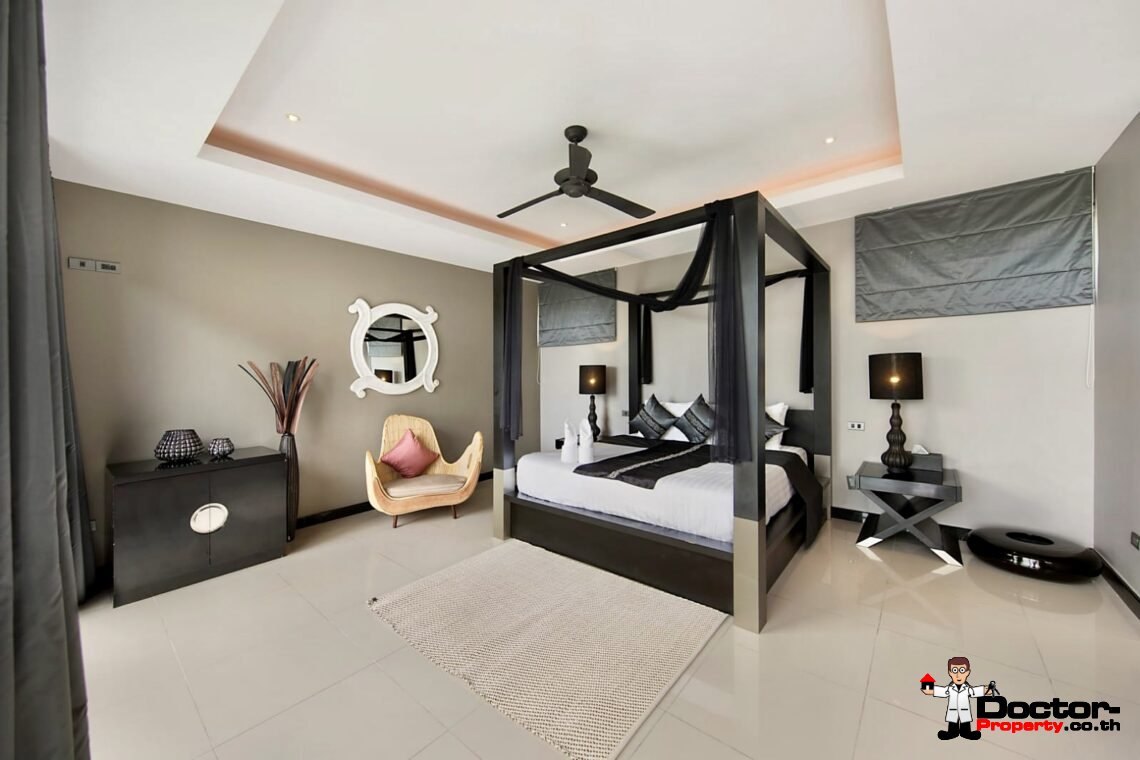 6 Bedroom Pool Villa with Sea View – Mae Nam, Koh Samui – For Sale