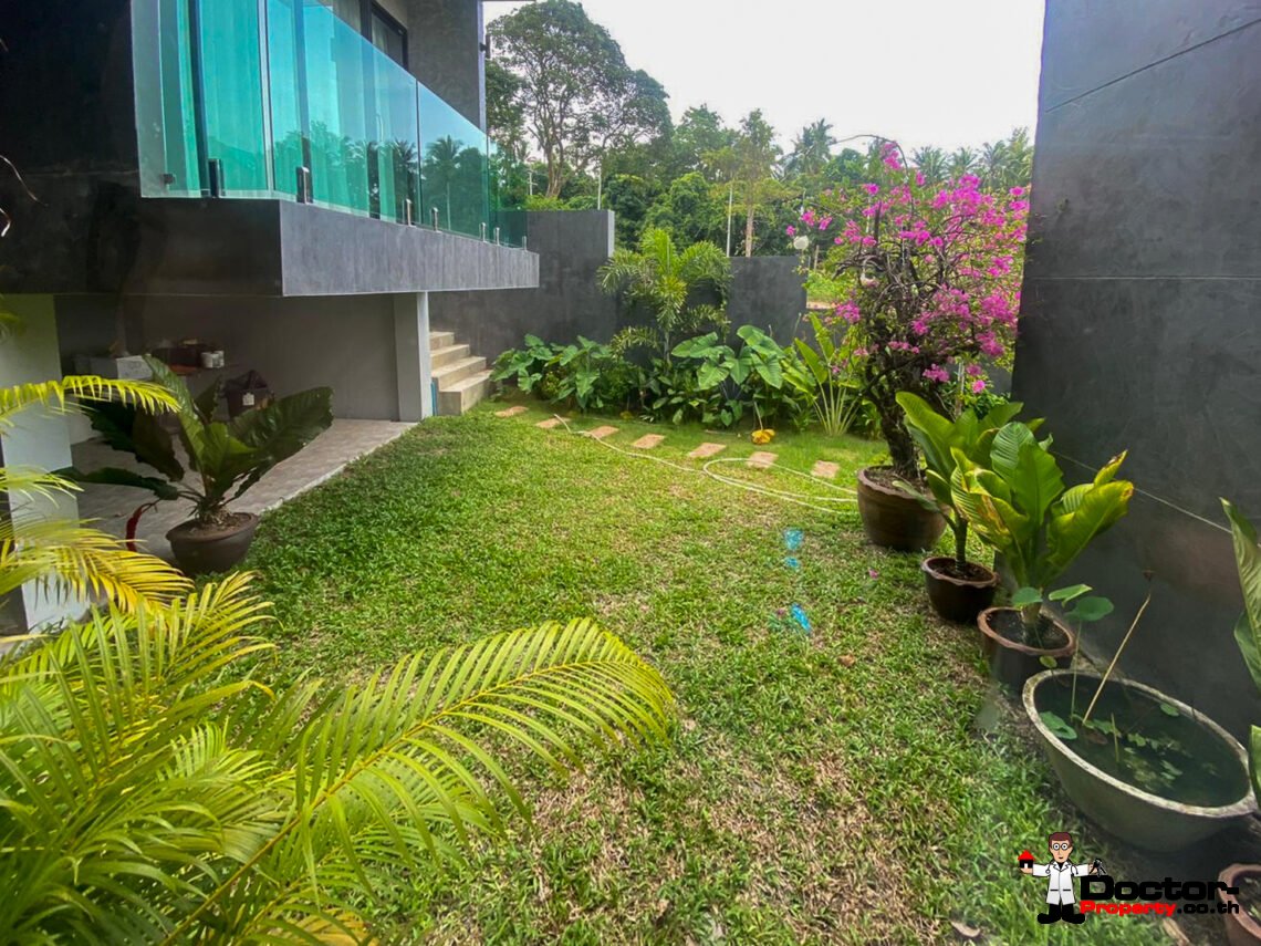 Unique 4 Bedroom Modern Villa with Pool in Chaweng, Koh Samui – For Sale