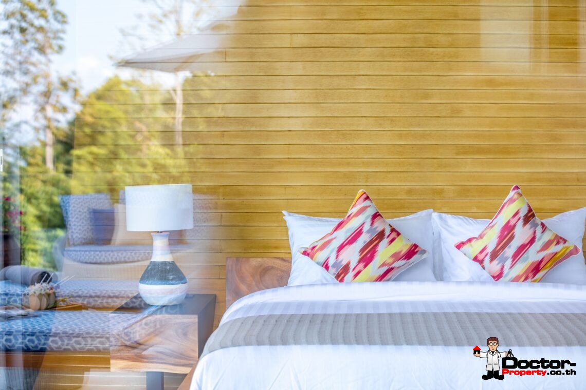 3 Bed Pool Villa with Zen Room, Sea View – Chaweng Noi, Koh Samui – For Sale