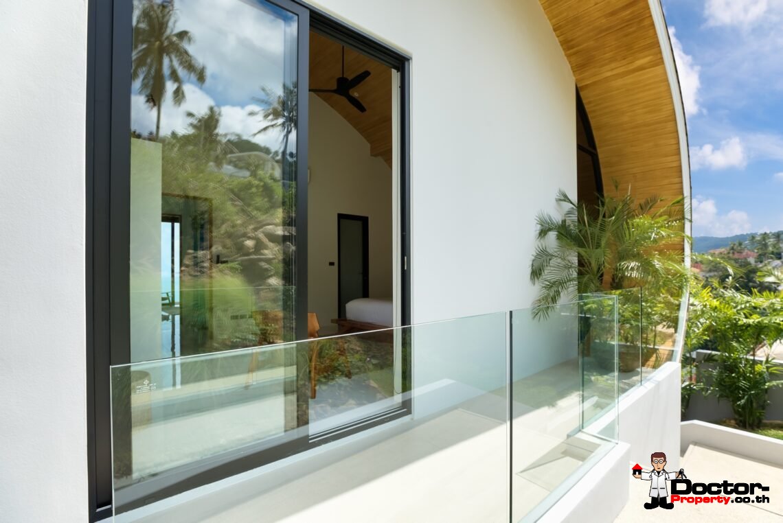 3 Bed Pool Villa with Zen Room, Sea View – Chaweng Noi, Koh Samui – For Sale