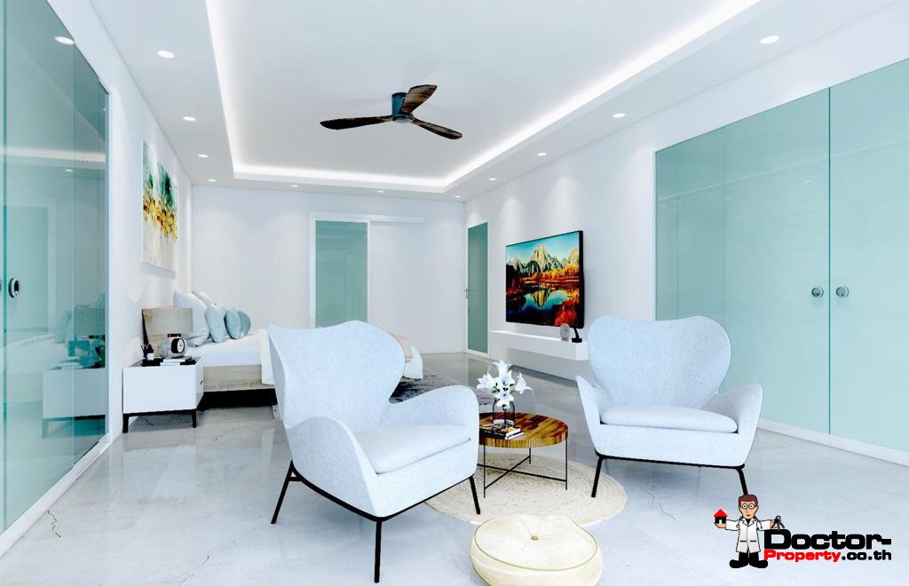 New 2, 3 & 4 Bedroom Pool Villas, Sea View – Plai Laem, Koh Samui – For Sale